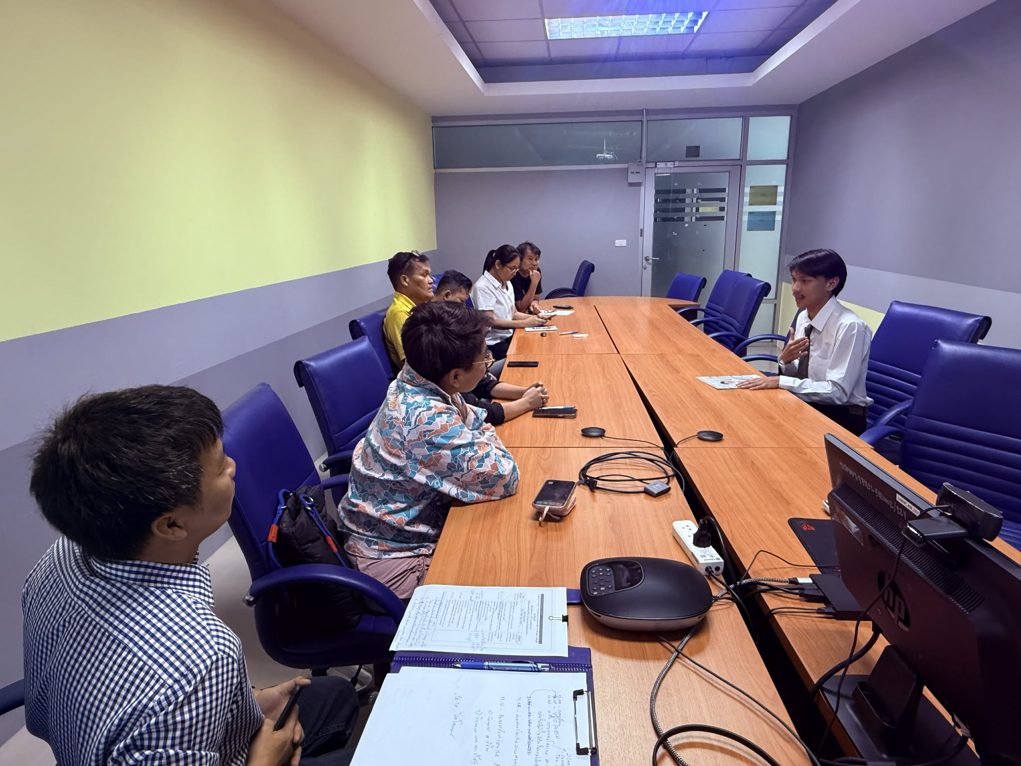 สอบสัมภาษณ์นิสิต เพื่อเข้ารับพระราชทานทุนภูมิพล ประจำปีการศึกษา 2568