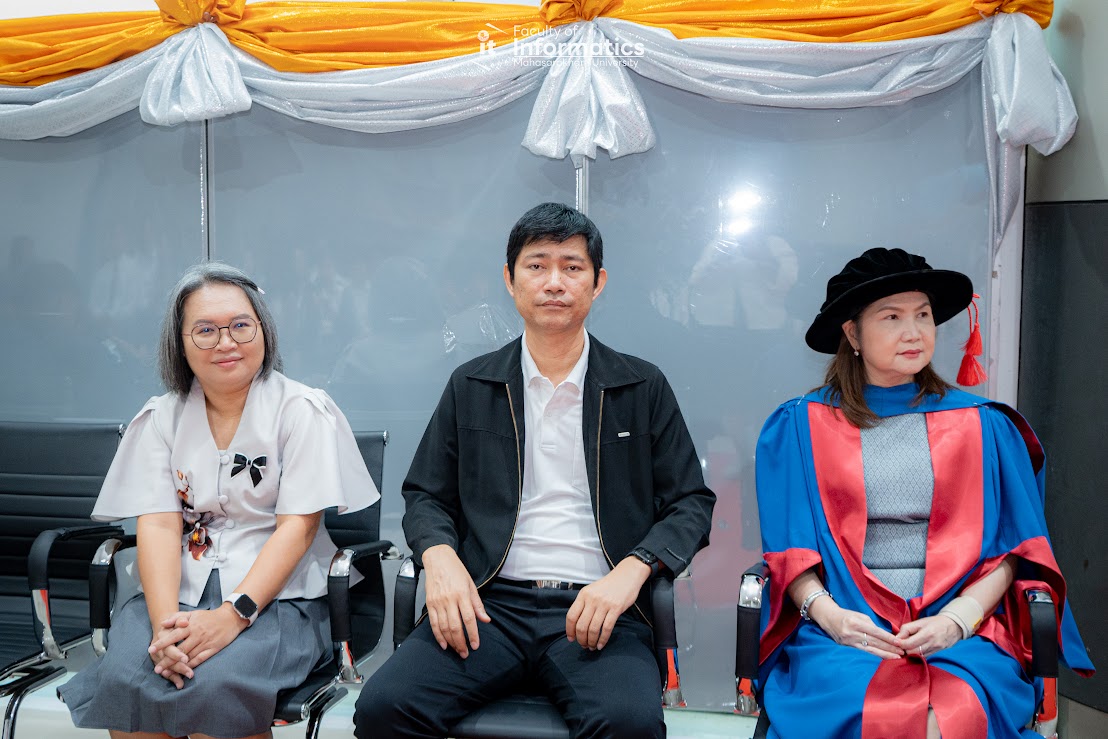 คณะวิทยาการสารสนเทศ ขอแสดงความยินดีกับบัณฑิต มหาบัณฑิต และดุษฎีบัณฑิต ในพิธีซ้อมรับพระราชทานปริญญาบัตร ประจำปีการศึกษา 2567