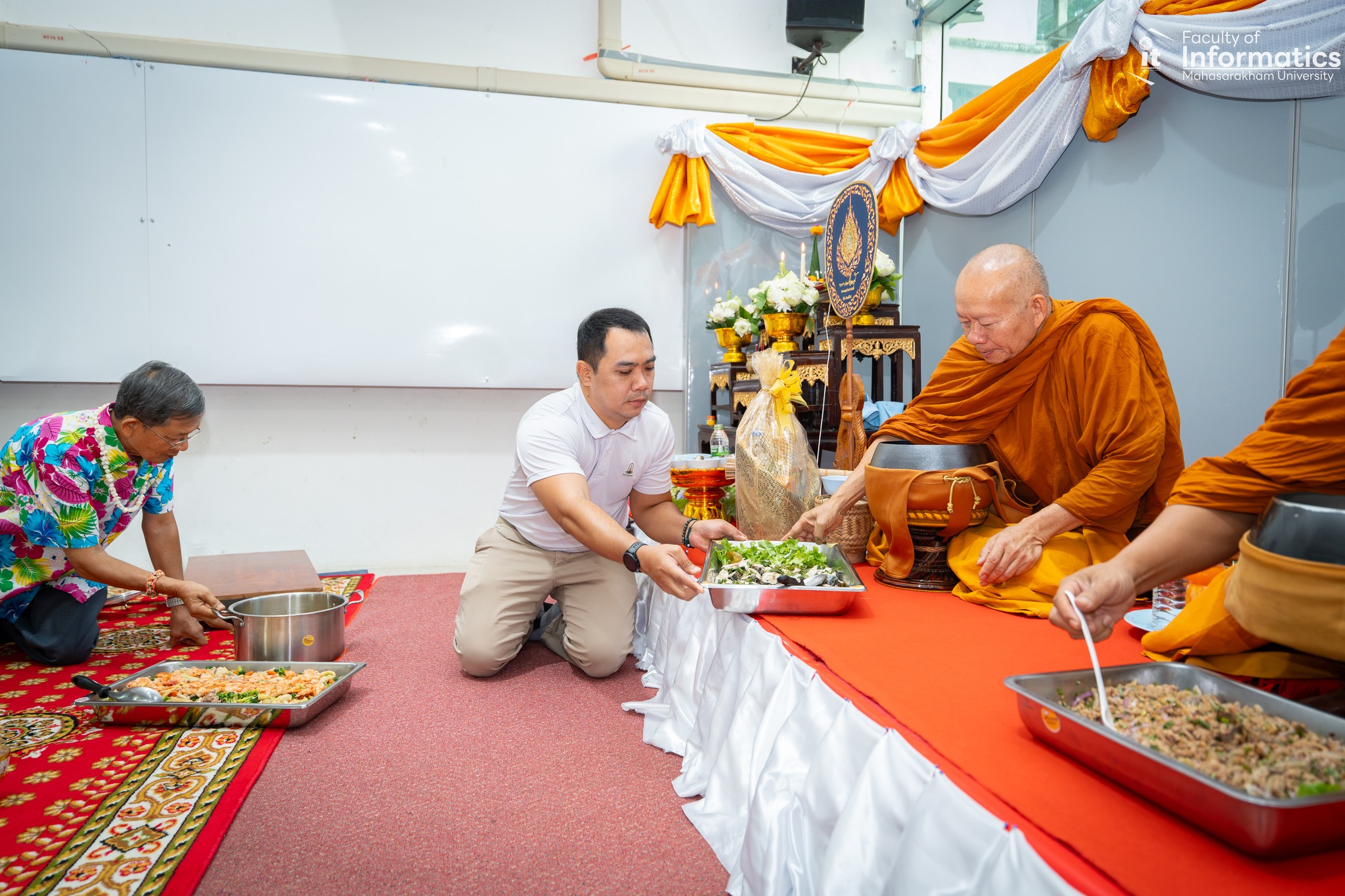 สืบสานประเพณีงดงาม ต้อนรับบุญปีใหม่ไทย 