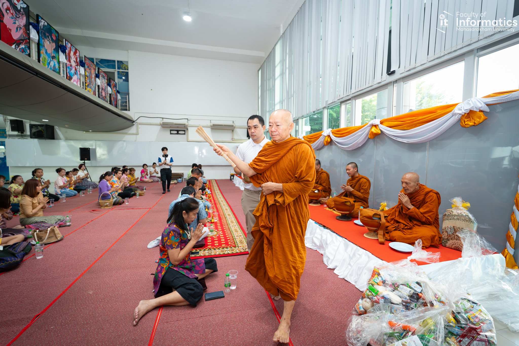 สืบสานประเพณีงดงาม ต้อนรับบุญปีใหม่ไทย 