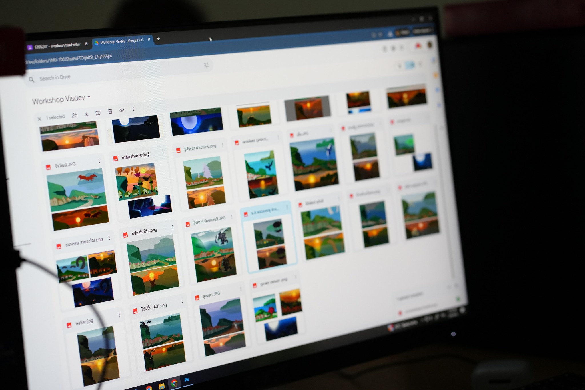 โครงการ “เสริมสร้างศักยภาพนิสิตด้านการพัฒนาแนวคิดการออกแบบภาพรวมสำหรับงานแอนิเมชัน (Visual Development)”